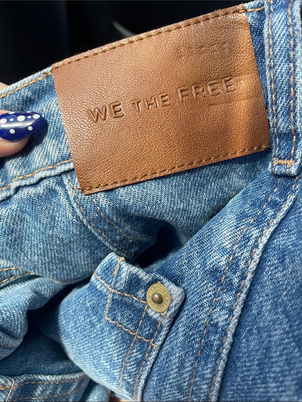 NWT FREE PEOPLE Good Luck Mid Rise Barrel Jeans! - Picture 10 of 11